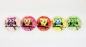 Preview: Eulen Knopf Plugs 20mm Paar 2cm Tunnels Plug owl